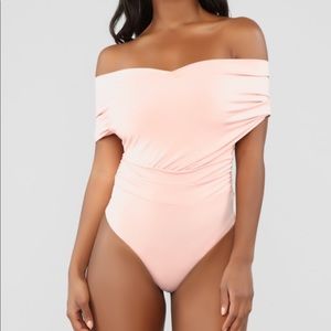 Blush Fashionnova bodysuit